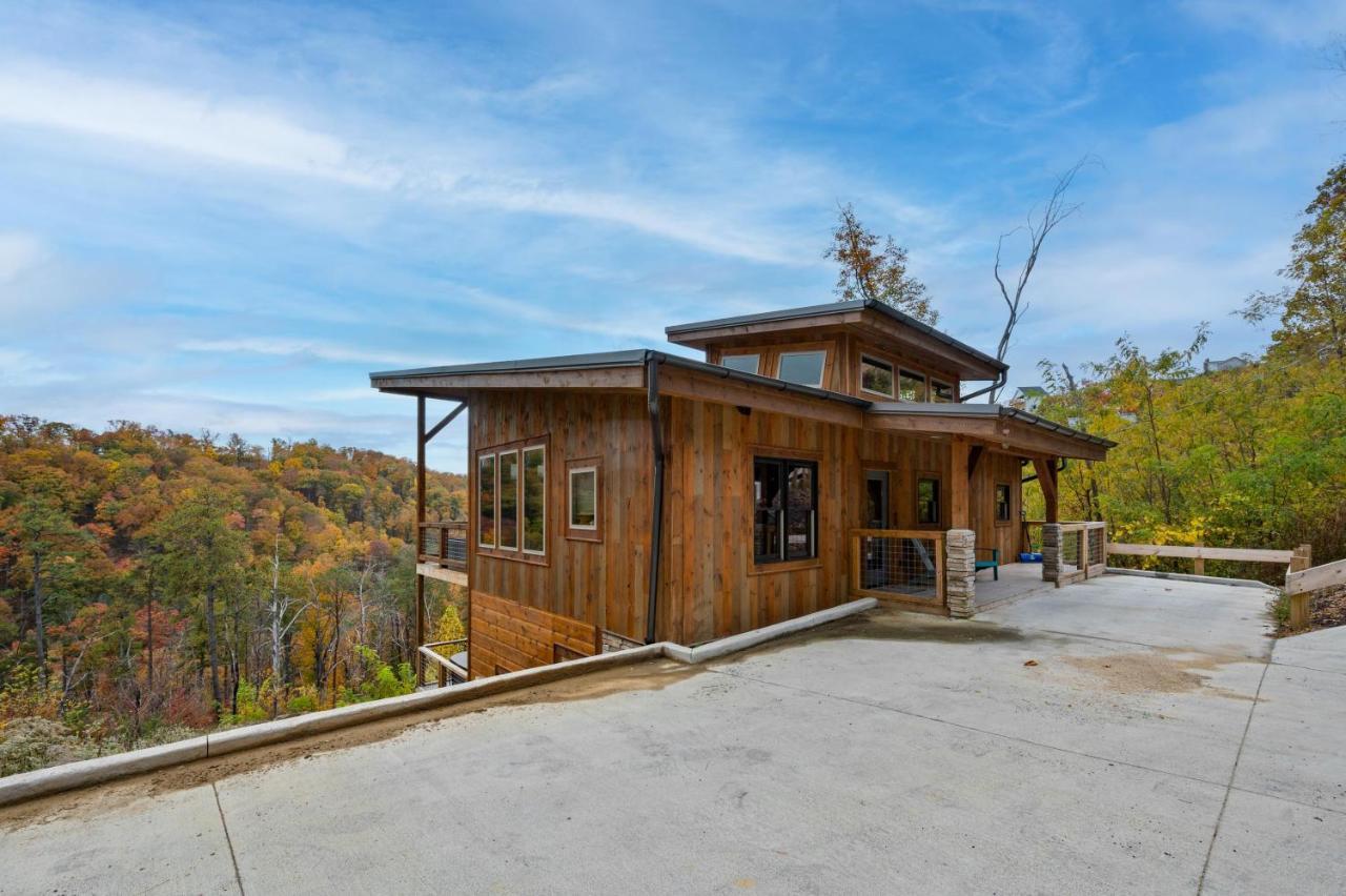 The Overlook - '21 Cabin - Gorgeous Unobstructed Views - Fire Pit Table - Gamerm - Hottub - Xbox - Lots Of Bears Gatlinburg Exterior foto